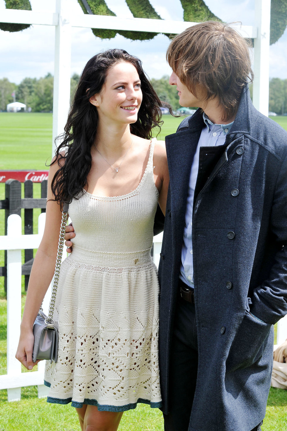 Kaya Scodelario - Cartier Queens Cup Polo at Smiths Lawn Windsor on June 17, 2012