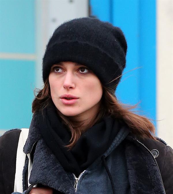 Keira Knightley out and about in London 2/6/13 