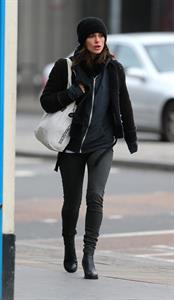 Keira Knightley out and about in London 2/6/13 