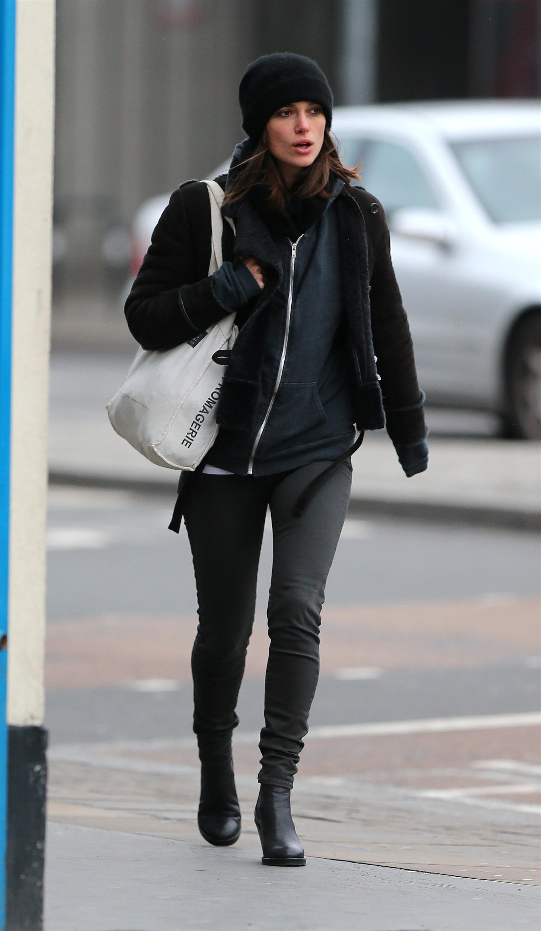 Keira Knightley out and about in London 2/6/13 
