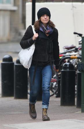 Keira Knightley out and about in London 2/25/13 