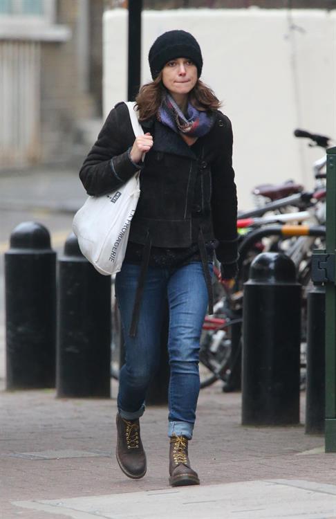 Keira Knightley out and about in London 2/25/13 