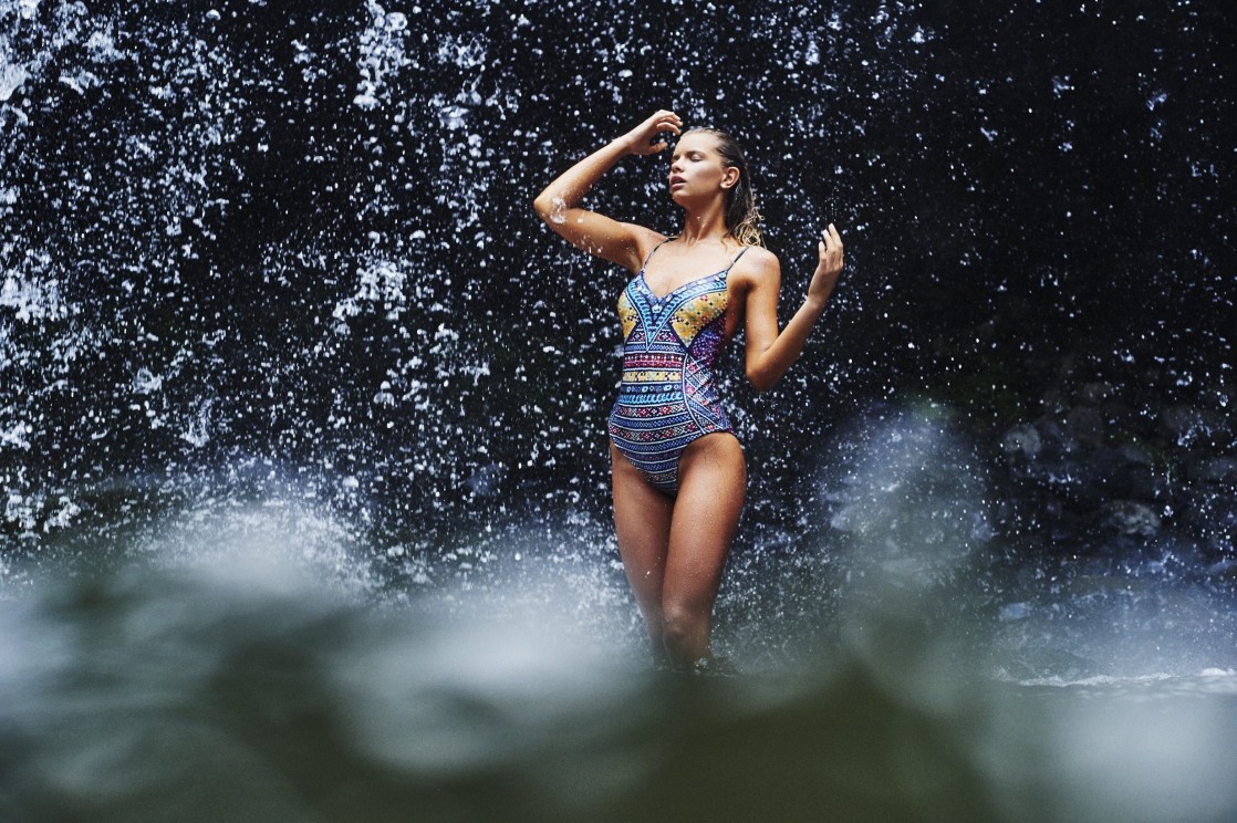 Kristina Mendonca in lingerie