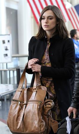 Keira Knightley At LAX Airport - November 10, 2012