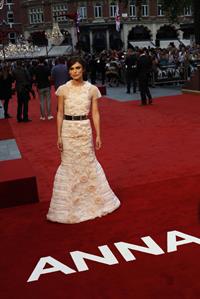 Keira Knightley attending the 'Anna Karenina' UK Premiere - September 4, 2012