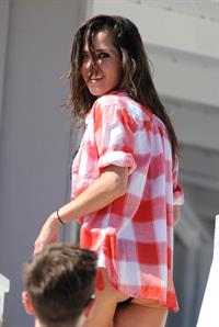 Kelly Monaco during the Dancing With The Stars Beach Party in Malibu, USA on July 28, 2012