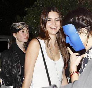 Kendall Jenner – birthday party departures 11/3/13  