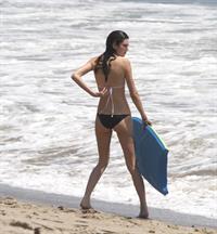 Kendall Jenner bikini candids in Malibu on July 4, 2013
