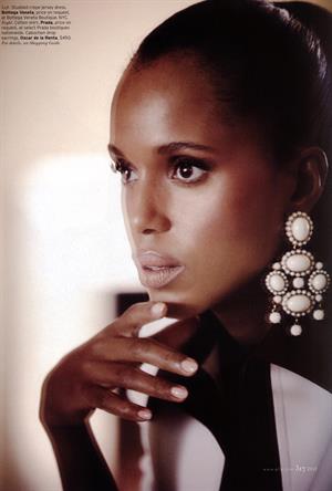Kerry Washington Elle (US) December, 2012 