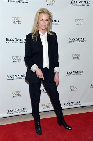 Kim Basinger  Black November  New York Premiere (Sep 26, 2012) 