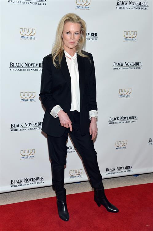 Kim Basinger  Black November  New York Premiere (Sep 26, 2012) 
