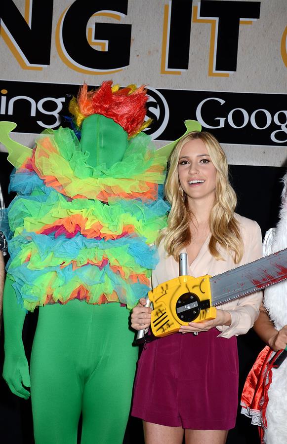 Kristin Cavallari Hosts The Bing it on Halloween Costume Challenge in New York on October 19, 2012 