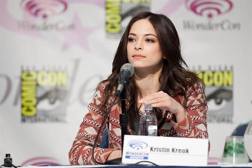 Kristin Kreuk WonderCon Anaheim 2013 Day 1 - Mar. 29, 2013