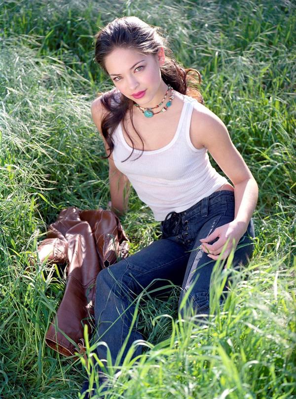 Kristin Kreuk Davis Factor photoshoot 2007 