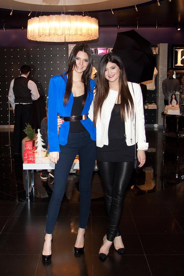 Kylie Jenner hosts 1st fan meet and greet at Kardashian Khaos in Vegas 12/15/12 