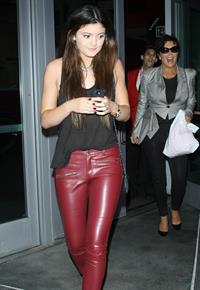 Kylie Jenner leaving Justin Bieber concert in Hollywood 10/2/12 