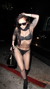 Lady Gaga arrives at Chateau Marmont in LA August 11, 2013 