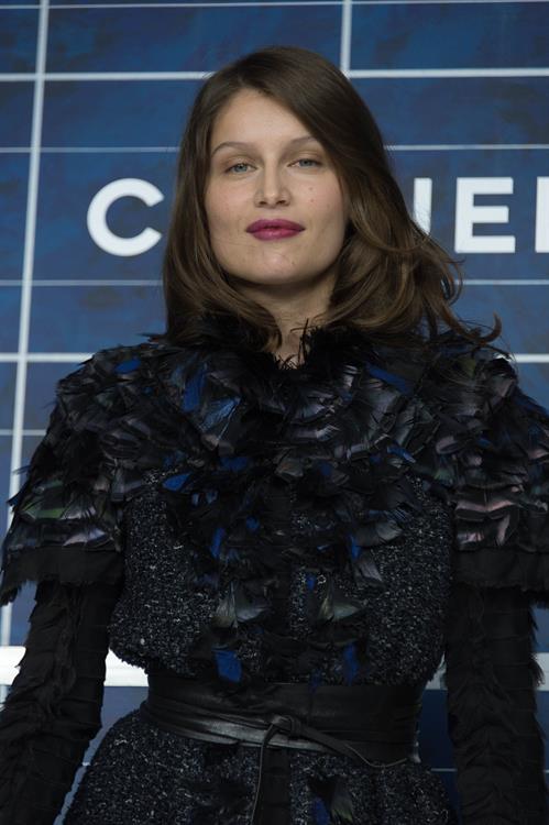 Laetitia Casta Chanel Spring / Summer 2013 show at the Paris Fashion Week (Oct 2, 2012) 