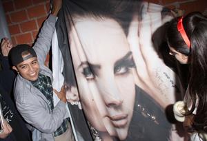 Lana Del Rey Ride music video premiere in Santa Monica 10/10/12 