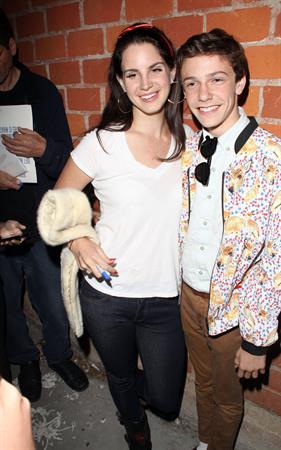 Lana Del Rey Ride music video premiere in Santa Monica 10/10/12 