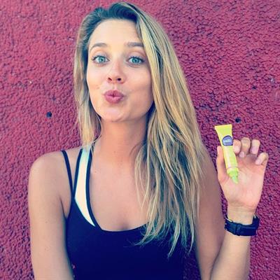 Caitlyn Paterson taking a selfie