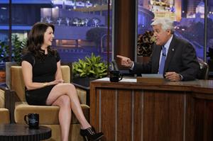 Lauren Graham on The Tonight Show with Jay Leno in 2013