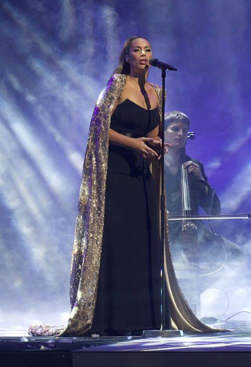 Leona Lewis Art On Ice show in Helsinki, Feb 9, 2013 