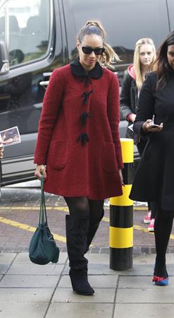 Leona Lewis Real Radio in Manchester - September 19, 2012 