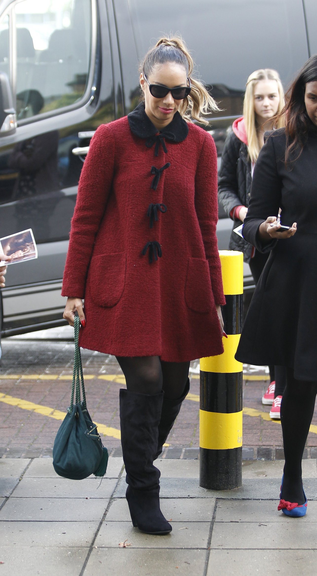 Leona Lewis Real Radio in Manchester - September 19, 2012 