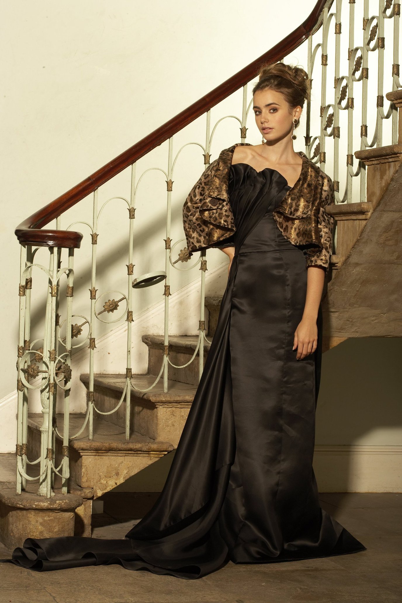 Lily Collins - Nicky Johnston Shoot 2010  