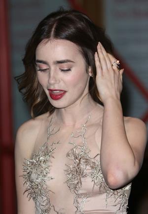 Lily Collins Glamour Magazine 23rd Annual Women Of The Year Gala in New York, Nov. 11, 2013 