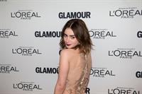 Lily Collins Glamour Magazine 23rd Annual Women Of The Year Gala in New York, Nov. 11, 2013 