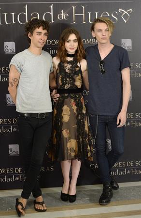 Lily Collins  The Mortal Instruments: City of Bones  Madrid Premiere 8/22/2013 