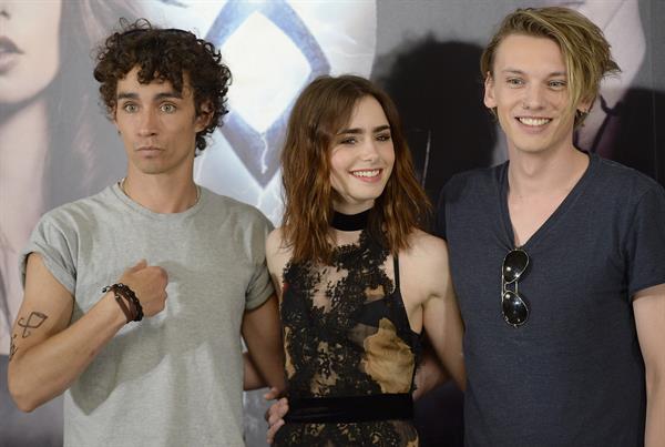 Lily Collins  The Mortal Instruments: City of Bones  Madrid Premiere 8/22/2013 