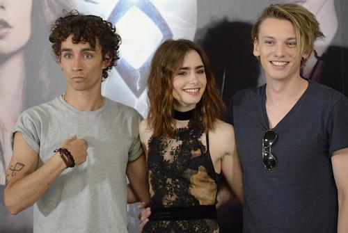 Lily Collins Pictures Lily Collins  The Mortal Instruments: City of Bones  Madrid Premiere 8/22/2013