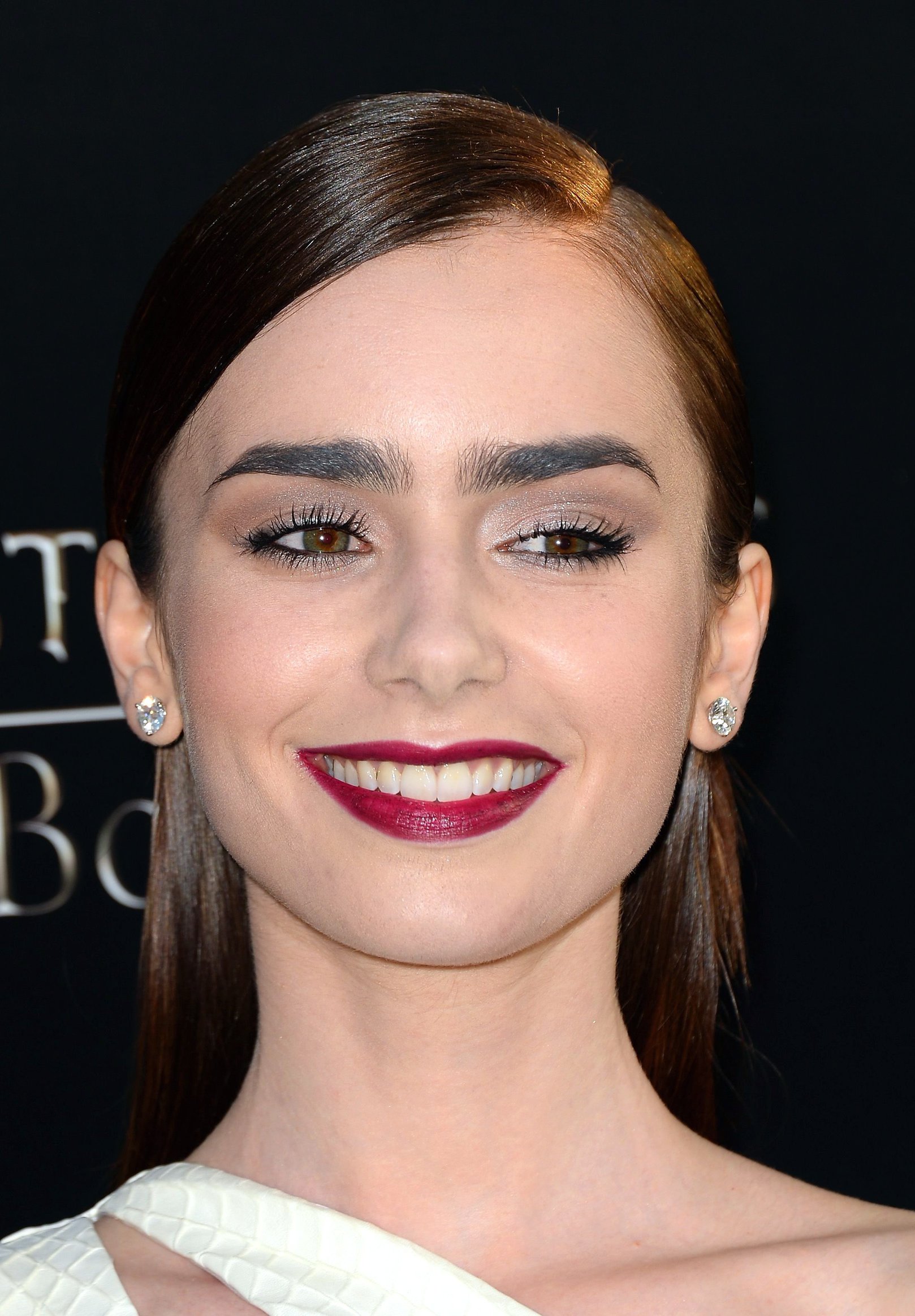 Lily Collins The Mortal Instruments City Of Bones Premiere LA 8/12/2013 