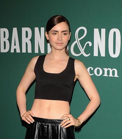 Lily Collins Seventeen Magazine September Cover Issue Celebration - New York, Aug. 6, 2013 