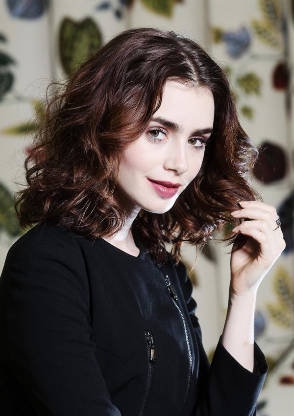 Lily Collins - The Times UK Mag June 2013  