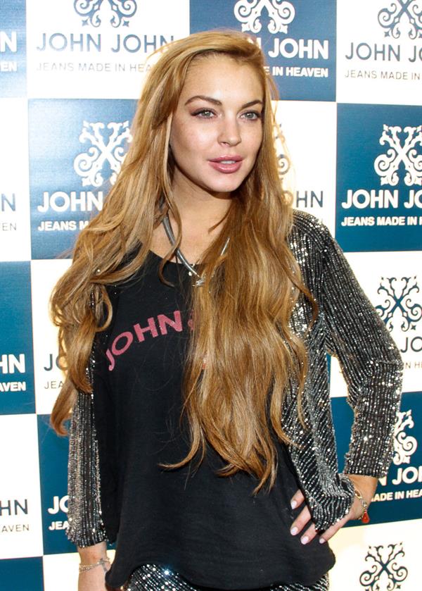 Lindsay Lohan Opening of the new John John clothing store in Sao Paulo on March 28, 2013