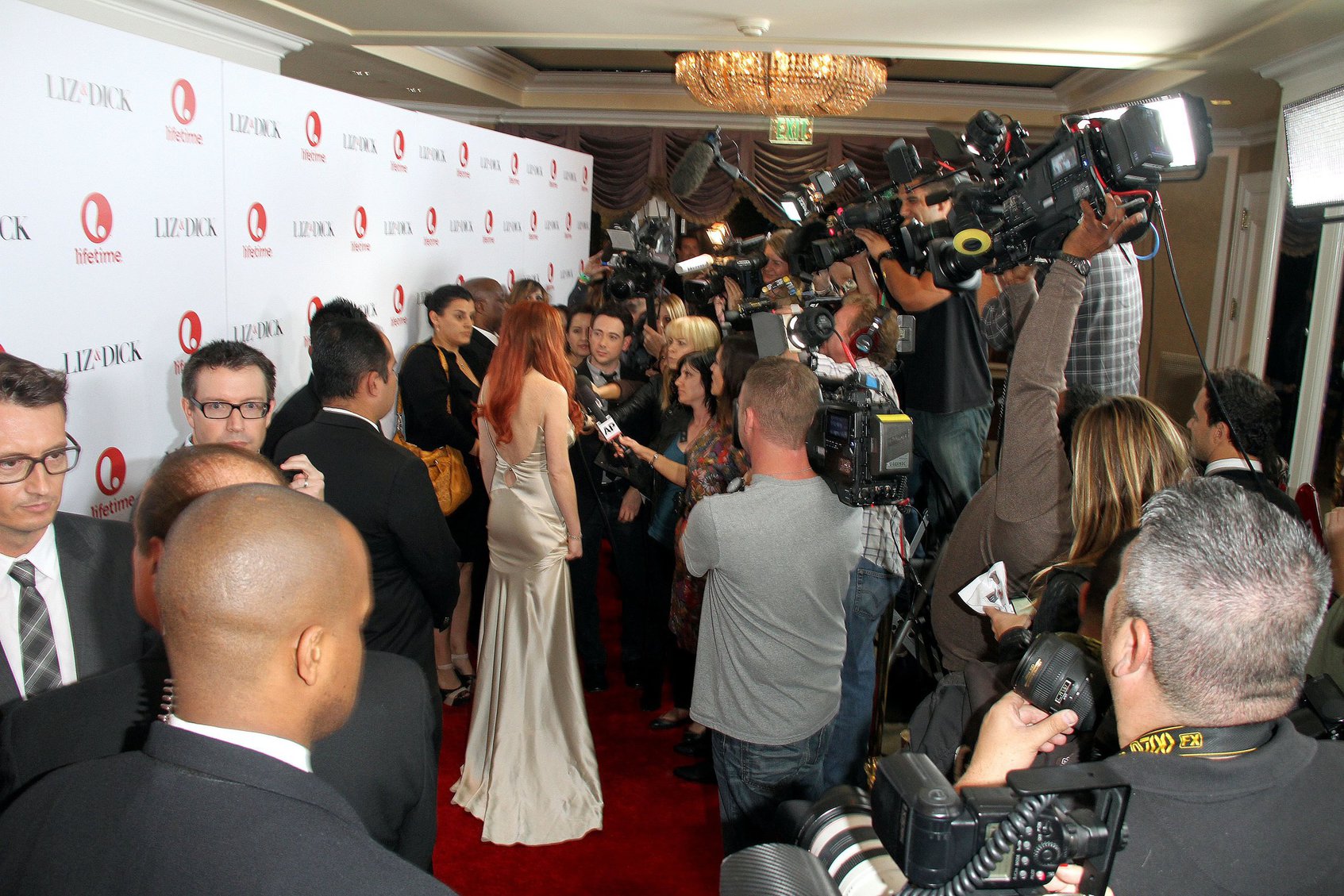 Lindsay Lohan  Liz & Dick  Los Angeles Premiere (November 20, 2012) 