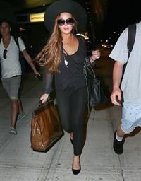 Lindsay Lohan - Arriving in NYC - August 23, 2012