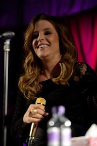 Lisa Marie Presley Performs on stage at Bush Hall in London, England (October 4, 2012) 