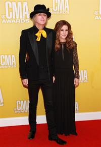 Lisa Marie Presley 46th Annual CMA Awards (November 1, 2012) 