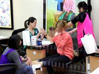 Lori Loughlin at a salon in Beverly Hills 1/28/13 