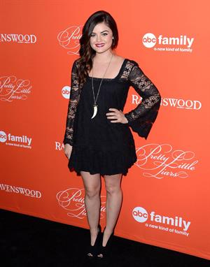 Lucy Hale “Pretty Little Liars” Halloween Episode screening in Hollywood, October 15, 2013 