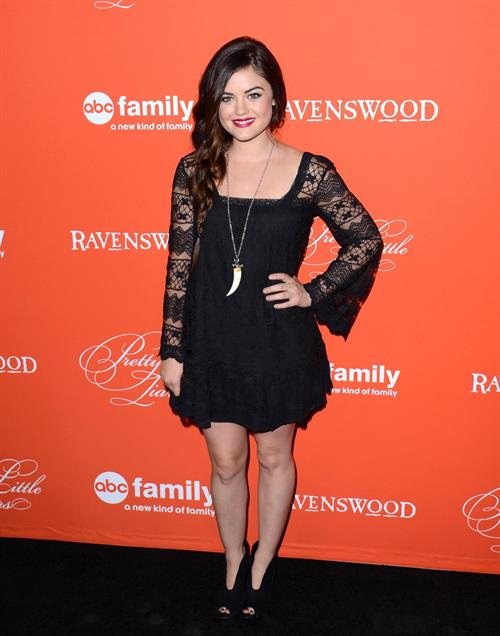 Lucy Hale “Pretty Little Liars” Halloween Episode screening in Hollywood, October 15, 2013 