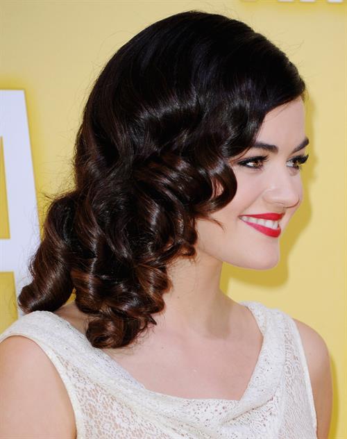 Lucy Hale 46th annual CMA awards in Nashville 11/1/12
