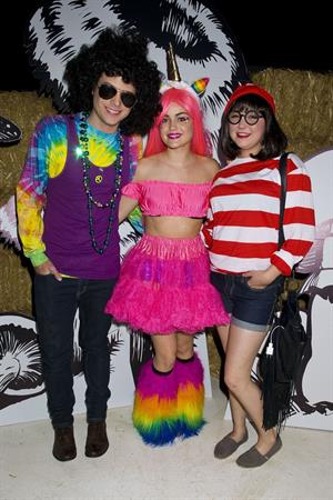 Lucy Hale 2012 Just Jared Halloween party in Hollywood 10/27/12