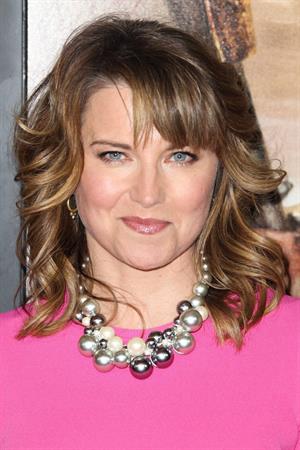 Lucy Lawless U.S.Premiere Screening of Spartacus War of the Damned' at Regal Cinemas in LA on January 22, 2013