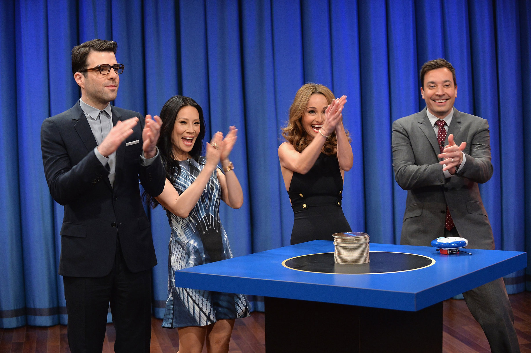 Lucy Liu – “Late night with Jimmy Fallon” 11/5/13  